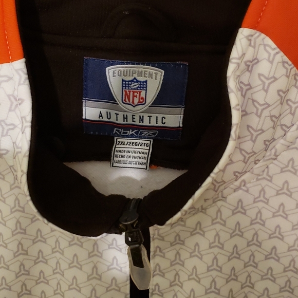 Cleveland Browns Reebok NFL Equipment Jacket - Picture 4 of 6
